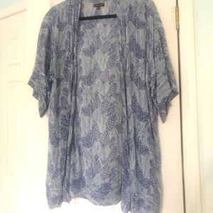 3/$30 Talula Blue Short Kimono